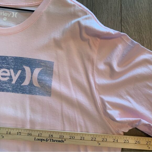 Hurley T-Shirt Pink Cotton Women’s XXL. - Picture 6 of 8